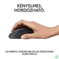 Kép 4/8 - Logitech M240 Silent Bluetooth fekete egér
