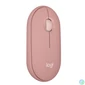 Kép 1/6 - Logitech M350S Pebble Mouse 2 vezeték nélküli rózsaszín egér