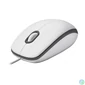 Kép 3/4 - Logitech Mouse M100 vezetékes fehér egér