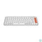 Kép 2/5 - Logitech 920-013072 POP Icon Keys US vezeték nélküli piszkosfehér/narancssárga billentyűzet