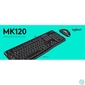 Kép 4/4 - Logitech MK120 HUN fekete USB billentyűzet + egér
