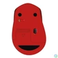 Kép 5/5 - Logitech M330 Silent vezeték nélküli piros egér