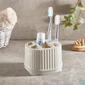 Kép 5/5 - IRIS L-00848 Fogkefetartó, fehér, szürke vagy bézs színű