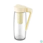Kép 2/5 - IRIS C-00250 Karefe Oval kancsó gyümölcstartóval 1.600ml, fekete vagy elfántcsont színű