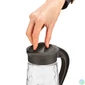 Kép 5/5 - IRIS C-00315 Domi Crystal üvegkancsó 1.600ml, fekete vagy elfántcsont színű