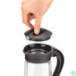 Kép 5/5 - IRIS C-00317 Domi Polygon üvegkancsó 1.600ml, fekete vagy elfántcsont színű