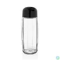 Kép 1/2 - IRIS C-00442 Round Polygon üveg tároló 1.600ml, fekete vagy elfántcsont színű