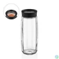 Kép 2/2 - IRIS C-00397 Visible Polygon üveg tároló 1.600ml, fekete vagy elfántcsont színű