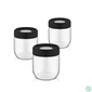 Kép 2/2 - IRIS C-00379 Ring üveg tároló szett 3 darabos 3*425ml