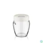 Kép 2/3 - IRIS C-00138 Ring üveg tároló 580ml, fekete, elfántcsont vagy szürke színű