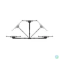 Kép 5/7 - Meliconi SlimStyle Plus 400SDR Fast Block 40"- 82" fali TV konzol