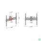 Kép 5/8 - Meliconi Flatstyle FTR400 DW 40"-65" dönthető fali TV konzol