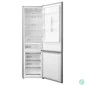 Kép 2/6 - Midea MDRB489FGE02OE inox, alulfagyasztós, Hűtő: 247L, Fagyasztó:83L, No frost hűtőszekrény