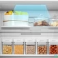 Kép 13/15 - Midea MDRB548MME46 Space master inox, alulfagyasztós, Hűtő: 271L, Fagyasztó:130L, No frost hűtőszekrény