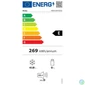 Kép 5/5 - Midea MDRC564FZE01 fehér, Fagyasztó:418L, No frost fagyasztóláda