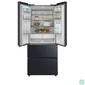 Kép 3/22 - Midea MDRF600BIE70 inox, négyajtós, Hűtő:276L, Fagyasztó:159L, No frost hűtőszekrény