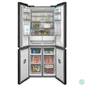 Kép 3/18 - Midea MDRM587BIE70 inox, négyajtós, Hűtő:276L, Fagyasztó:150L, No frost hűtőszekrény