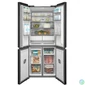 Kép 4/18 - Midea MDRM587BIE70 inox, négyajtós, Hűtő:276L, Fagyasztó:150L, No frost hűtőszekrény