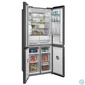 Kép 8/18 - Midea MDRM587BIE70 inox, négyajtós, Hűtő:276L, Fagyasztó:150L, No frost hűtőszekrény