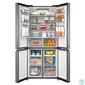 Kép 10/13 - Midea MDRM691FIE46 inox, négyajtós, Hűtő:345L, Fagyasztó:170L, No frost hűtőszekrény