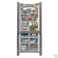 Kép 8/13 - Midea MDRM691FIE46 inox, négyajtós, Hűtő:345L, Fagyasztó:170L, No frost hűtőszekrény