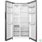 Kép 3/5 - Midea MDRS710FGD46 inox, Side-by-side, Hűtő:349L, Fagyasztó:206L, No frost hűtőszekrény