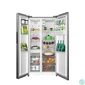 Kép 4/5 - Midea MDRS710FGD46 inox, Side-by-side, Hűtő:349L, Fagyasztó:206L, No frost hűtőszekrény