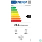 Kép 6/6 - Midea MDRB369FGE01 fehér, alulfagyasztós, Hűtő: 197L, Fagyasztó:65L, hűtőszekrény
