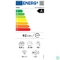 Kép 3/3 - Midea MF100T60B/W-HR fehér,felültöltős, max.1200ford., 6kg, mosógép