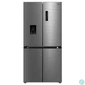 Kép 1/3 - Midea MDRM632FGD46W inox, négyajtós, Hűtő:301L, Fagyasztó:169L, No frost hűtőszekrény