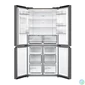 Kép 2/3 - Midea MDRM632FGD46W inox, négyajtós, Hűtő:301L, Fagyasztó:169L, No frost hűtőszekrény