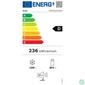 Kép 3/3 - Midea MDRM632FGD46W inox, négyajtós, Hűtő:301L, Fagyasztó:169L, No frost hűtőszekrény