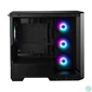 Kép 2/2 - MSI PANO M100R PZ BLACK ARGB (táp nélküli) ablakos mATX ház