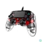 Kép 8/10 - Nacon 2804955 Compact PS4 vezetékes átlátszó-halványpiros kontroller