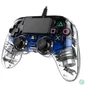 Kép 2/2 - Nacon 2804957 Compact PS4 vezetékes átlátszó-halványkék kontroller