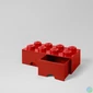 Kép 3/5 - LEGO Fiókos tárolódoboz 2x4, piros