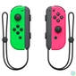 Kép 1/2 - Nintendo Switch NSP075 Joy-Con Neon Green/Neon Pink zöld-pink kontroller pár