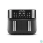 Kép 1/6 - Nutribullet Twin Drawer NBA081B fekete 8 L forrólevegős sütő