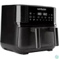 Kép 2/6 - Nutribullet Twin Drawer NBA081B fekete 8 L forrólevegős sütő