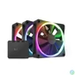 Kép 1/5 - NZXT 120 mm Aer RGB 3 Triple fekete hűtőventilátor