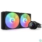 Kép 1/9 - NZXT Kraken 280 280mm 2x140mm AIO RGB fekete vízhűtéses processzor hűtő