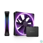Kép 1/5 - NZXT 2xF140 RGB DUO fekete ventilátor & RGB vezérlő