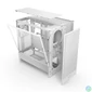 Kép 5/6 - NZXT H5 Flow (2024) fehér (táp nélküli) ablakos mATX ház