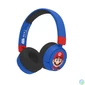 Kép 1/6 - OTL SM1001 Super Mario Kids kék vezeték nélküli gyerek fejhallgató
