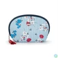 Kép 1/2 - Oxybag Navy Flowers Plus kozmetikai táska