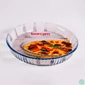 Kép 2/4 - BORCAM kerek bordázott hőálló üvegedény 2.950ml, 319*50mm