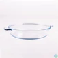 Kép 3/3 - BORCAM kerek hőálló üvegedény fogóval 1.850ml, 390*256*54mm