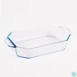 Kép 1/2 - BORCAM hatszögletű hőálló üvegedény fogóval 2.750ml, 361*210*64mm 