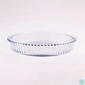 Kép 3/3 - BORCAM kerek bordázott hőálló üvegedény 1.720ml, 260*45mm