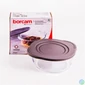 Kép 3/4 - BORCAM hőálló üvegedény műanyag tetővel 1.450ml